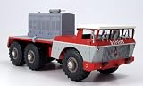 Berliet T 100, No.4, rouges-gris, 1959, Model Car, Miniature déjà montée, Norev 1:43