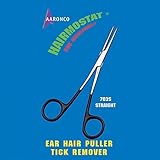 Straight Non-Locking Hairmostat Hair-Puller