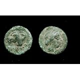333 B.C. Authentic Ancient Greek Coin. Blooming ROSE. Carian Island RHODES. Nymph Rhodos. Seven Wonders of the Ancient World.