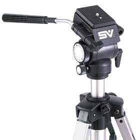 Smith Victor Titan Two-way Fluid Panhead with a 1/4x20 Mounting Thread, Maximum Load 10 Lbs.