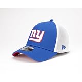 NFL Unisex Adult New York Giants QB Sneak 3930 Cap (Blue, Small/Medium)