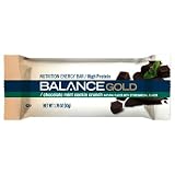 Balance Bar Gold Energy Bar, Chocolate Mint Cookie - 15 Count