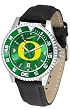 Oregon Ducks UO NCAA Mens Leather Anochrome Watch