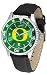 Oregon Ducks UO NCAA Mens Leather Anochrome Watch