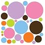 Over 400 Colorful Wall Dots Stickers Peel and Stick