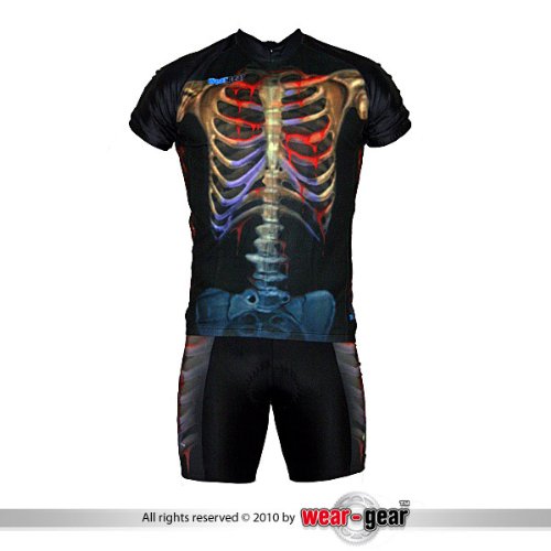 OH MY Bones cycling jersey 04