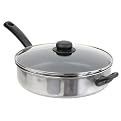 Chefmate® Jumbo Cooker 12" Fry Pan with Glass Cover