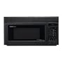 Sharp R1875 Black Over-The Range Microwave; 1.1 Cu Ft, 11 Power Levels