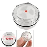 Buy 30mm Thread Diameter Air Compressor Liquid Sight Glass by uxcell