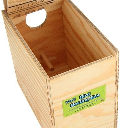 Ware Manufacturing Wood Bird Regular Nest Box, Love