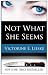Books : Not What She Seems