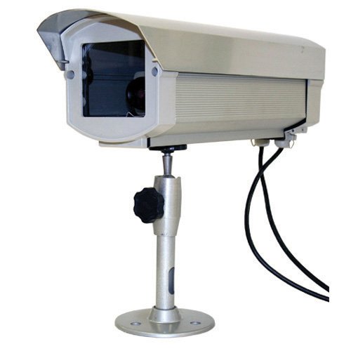Wisecomm DU512 Outdoor Simulated Security Camera - Small (Cream)