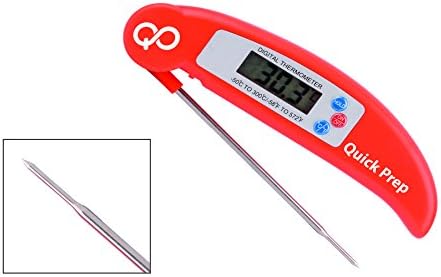 Instant Read Kitchen Thermometer with LCD, Cooking thermometer for Food, Barbecue, Turkey, Meat, Kitchen, Grill &amp; Candy.