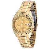 Seiko 5 Mens 50M Gold Tone Self-Winding Automatic Watch Model SNKF54K1 by Seiko