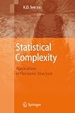 Statistical complexity : applications in electronic structure
