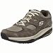 Skechers Mens Shape-ups XT Suede Oxford,Taupe,12 M US