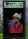 5) 2001 Tiger Woods Upper Deck Rookie Card Lot PGI 10