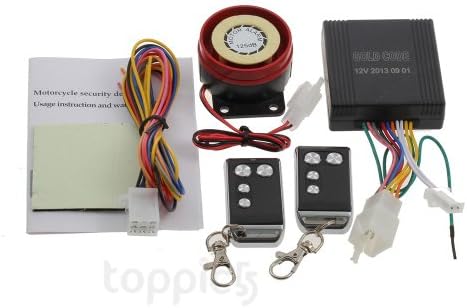 Motorcycle Bicycle Bike Anti-theft Remote Control Alarm System Safety Security