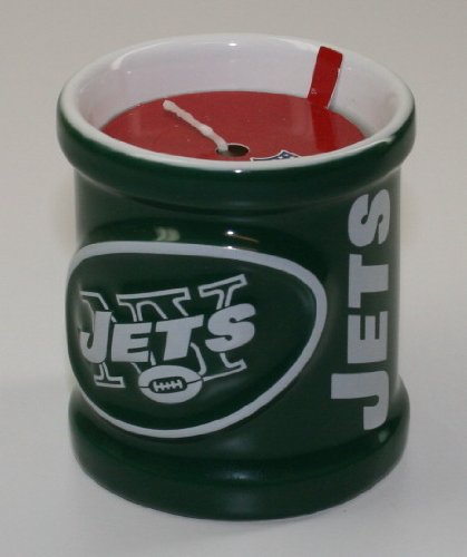 NFL New York Jets Sculpted Votive Vanilla Scented Candle
