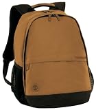 Timberland Stratham Authentics Bedford Laptop Backpack Dual Compartment, Black