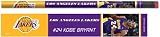NBA Kobe Bryant Los Angeles Lakers Pencils, Set of 24 with Basketball Team Logo and Player Image.