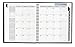 DayMinder Hardcover Premiere Monthly Planner 2015, 6.88 x 8.75 Inch Page Size, Black (G400H-00)