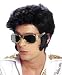 Std Size Adult Rock-N-Roll Black Costume Wig - Fun with Elvis Costumes