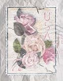 Love Letter Roses - Artist: Alma Lee - Art Print Poster Size: 11.00 by 14.00 inches