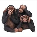 See, Hear, Speak No Evil Happy Monkeys
