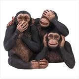See, Hear, Speak No Evil Happy Monkeys