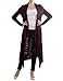 Thanth Womens Draped Open Front Stylish Long Knit Cardigan