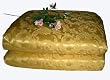 SilkNOW 100% Pure Silk 3 Season Seamless Reversible Comforter Queen Golden Yellow (Silk Fill Weight: 4.1lbs)