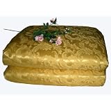 SilkNOW 100% Pure Silk 3 Season Seamless Reversible Comforter King Golden Yellow (Silk... by SilkNOW