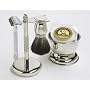 Shaving Gift Set with Merkur Safety Razor, Bowl, Shaving Soap, Badger Brush, Stand and Safety Razor, Great Fathers Day Gift