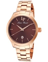 Lucien Piccard Womens LP-12915-RG-44 Coimbra Analog Display Japanese Quartz Rose Gold Watch