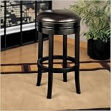 Backless Swivel Barstool Size: 30"