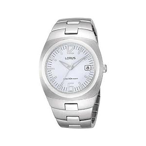 Lorus Men Sports Date Watch Stainless Steel RXH37DX9