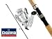 Daiwa D Shock Freshwater Rod &amp; Reel Fishing Combo 6'