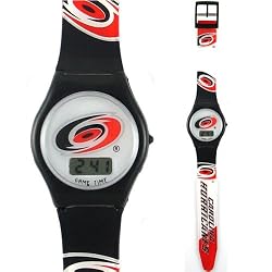 Carolina Hurricanes Fan Series Kids Digital Watch - NHL Hockey Fan Shop Sports Team Merchandise