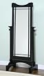 Mission Black Cheval Mirror By Powell Furniture