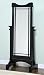 Mission Black Cheval Mirror By Powell Furniture