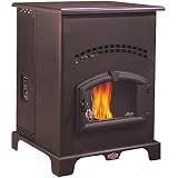 US Stove Company Pellet Heater with Automatic Ignition - 150-Lb. Capacity Hopper, Model#... by US Stove Company