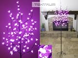 Tektrum 6.5 Tall/108 Pink LED Lighted Cherry Blossom Flower Tree for Christmas/Holiday/Party