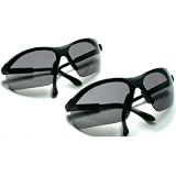 2 Eye Glasses Safety Shooting Hunting UV Protection