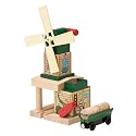 Learning Curve Brands Thomas Wooden Railway - Toby's Windmill