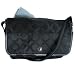 Coach Op Art Messenger Nylon Diaper Bag Purse Black F17389 New with Tags $398
