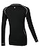 Sportown®Women's Odor-resistant Merino Wool Base Layer Top Sports Shirt