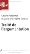 Trait� de l'argumentation : La nouvelle rh�torique
