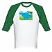 Caillou Shirts - T-Rex Youth Baseball Jersey T-Shirt