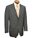 Traveler Suit Separate 2-Button Jacket- Olive Microcheck